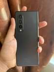 A picture of Samsung z fold 3 5g dual line 256gb good as