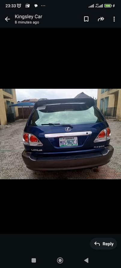 A picture of LEXUS RX300 BELGIUM STANDARD ENGINE AC GEAR BODY OKAY PRICE