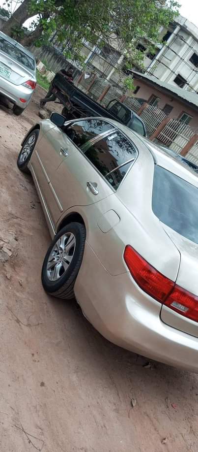 A picture of For sale Honda Accord 2005 model WhatsApp me 080 52