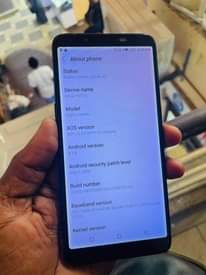 A picture of Infinix hot 6
