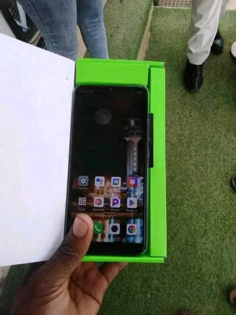 A picture of Infinix smart7 plus naiuza 180k ni mpya GB64 iko na