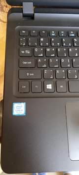 A picture of ACer aspire i5 laptop 7th generation at only 860 000