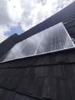 A picture of 1kva solar system