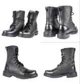 A picture of ORIGINAL LEATHER SECURITY BOOTS SAFETY BOOTS SCHOOL SHOES