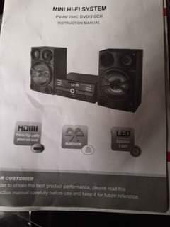 A picture of Sound system