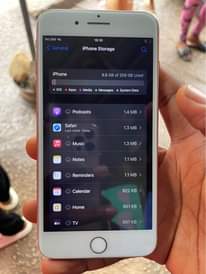 A picture of iPhone 8plus 256gb