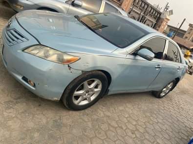 A picture of Registered 08 Toyota camry baked on first body engine and
