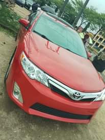 A picture of 2014 Toyota Camry XLE tokumbo Full option keyless Price 14
