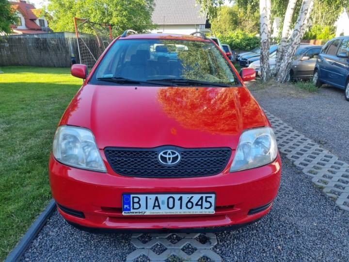A picture of Toyota corolla