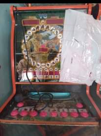 A picture of Slots machines