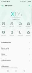 A picture of Infinix not 10 mpyaa sana ram4 gb 128 aina kipengele