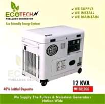 A picture of Ecotech fuelless Generator