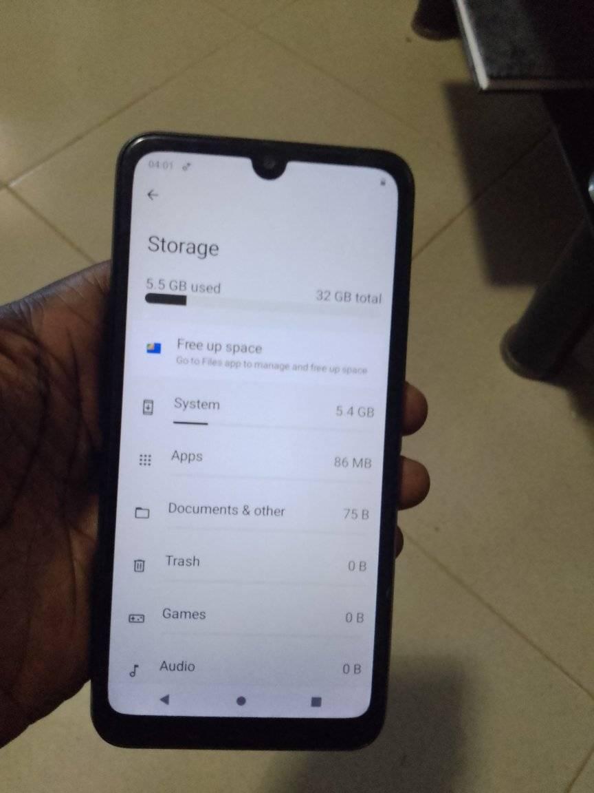 A picture of Itel A05