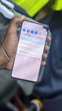A picture of Samsang S10 plus