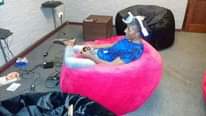 A picture of New Bean bag chairs for salew