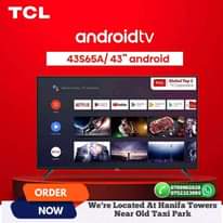 A picture of 32inch Flat Screen TVs On Promotion Sale 320 000ugx Above