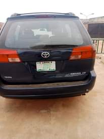 A picture of Registered Toyota Sienna Tokunbo standard