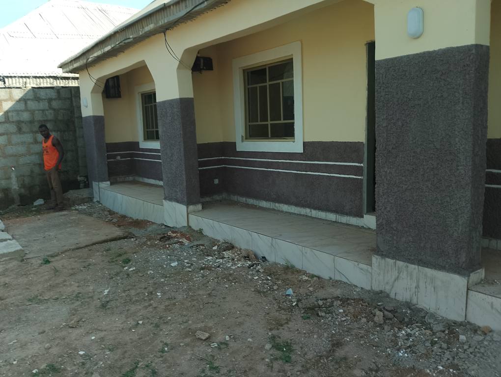A picture of 4 units of self contained for rent at Kaba near