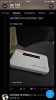 A picture of AIRTEL WIFI POCKET