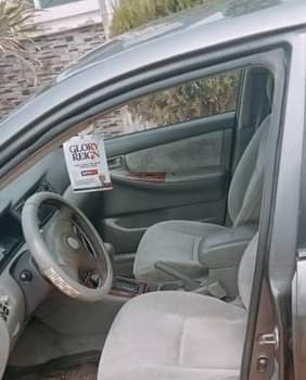 A picture of Toyota Corolla 04 sound engine and gear AC chilling Belgium