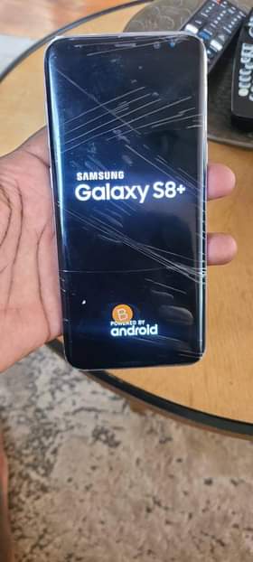 A picture of Samsung galaxy S8 