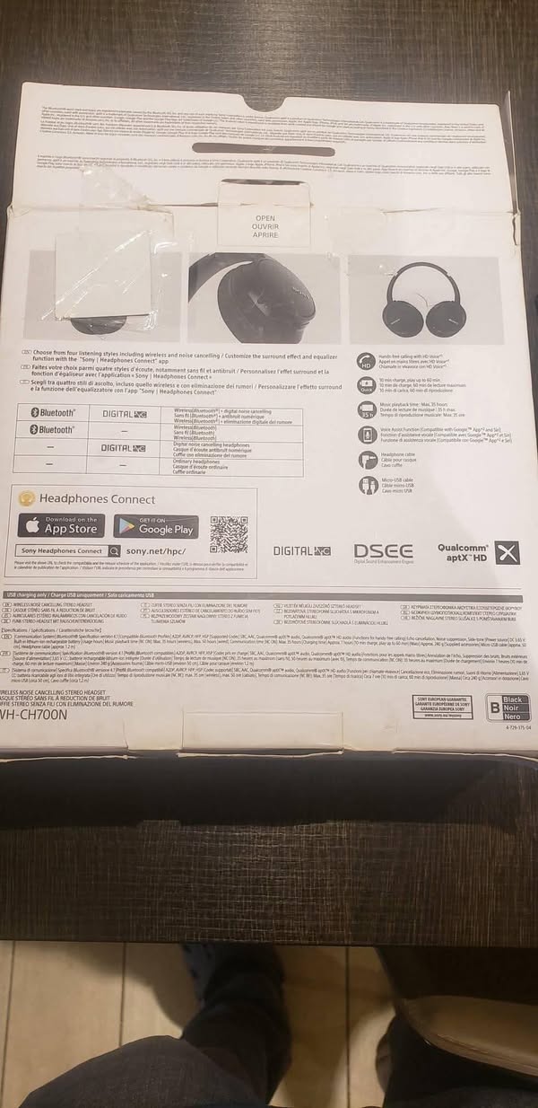A picture of Headphones