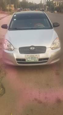 A picture of Hyundai accent 2009