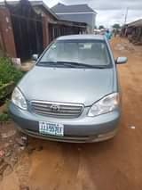 A picture of Corolla 04 very clean painted on first body everything working