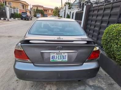 A picture of Registered Toyota camry Very clean and neat Buy and travel