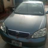 A picture of Toyota corolla