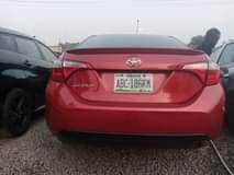 A picture of Corolla 2015