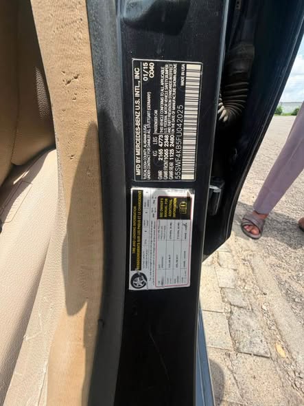 A picture of Mercedes Benz c300 2015