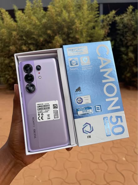 A picture of Tecno camon 50 ultra at 600 000 call on 0753430863
