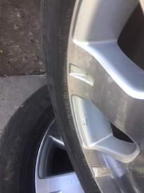 A picture of Rims and tires