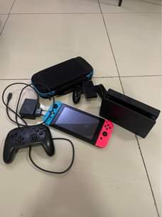 A picture of Nintendo Switch
