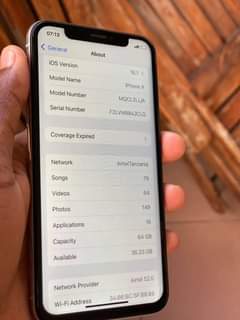 A picture of IPhone x