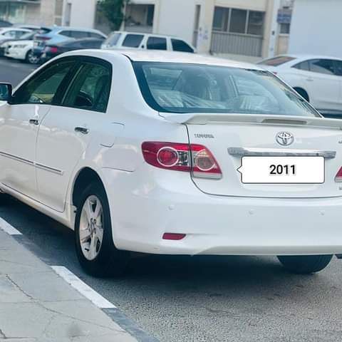 A picture of Toyota Corolla Model 2011 Gcc Mid Option Call 0557769353 