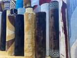 A picture of Center.wall wall.Artficial turf grass and wallpapers carpets