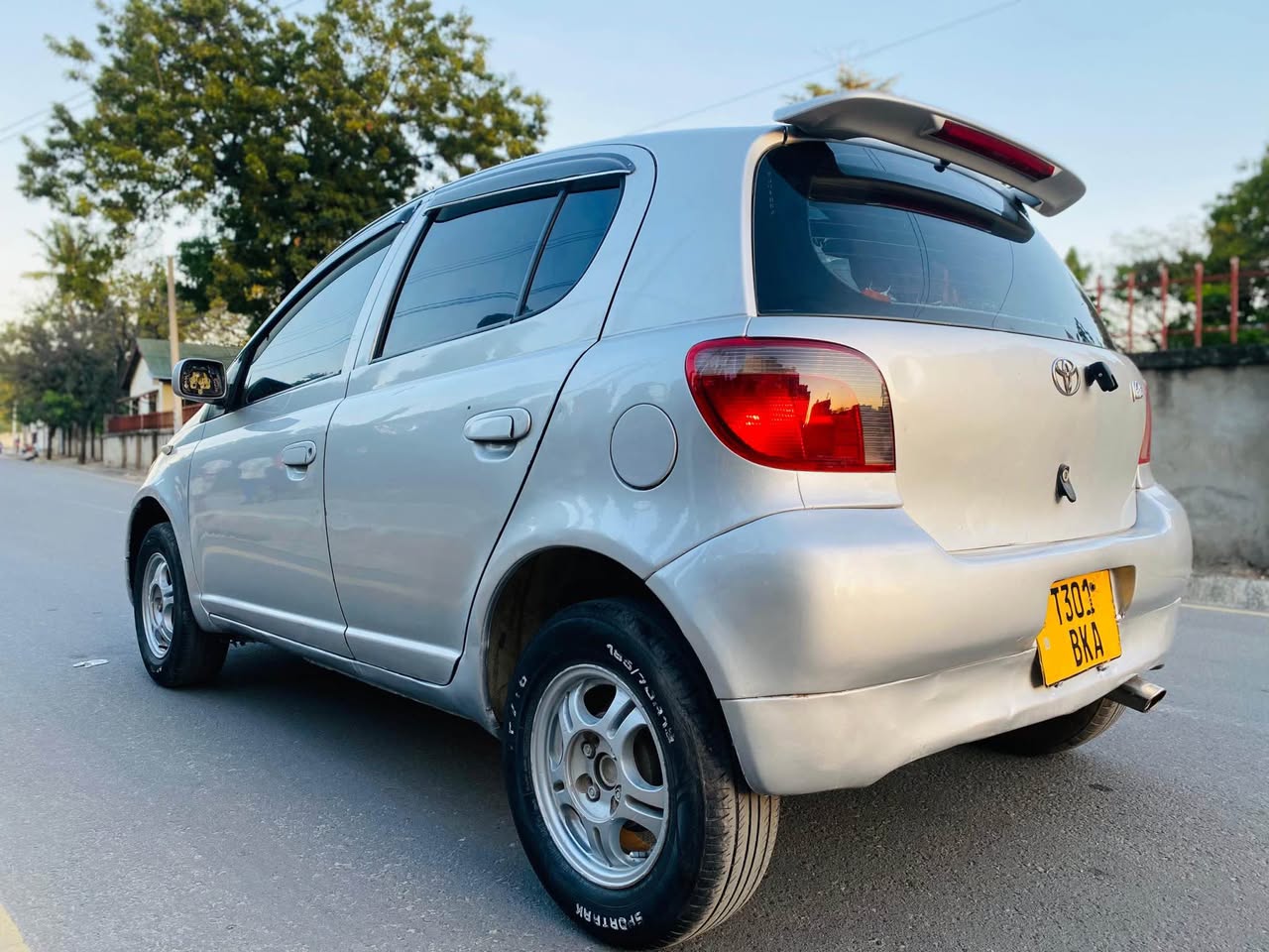 A picture of  PRICE 5.5 million CONTACT . TOYOTA VITZ OLD FOR