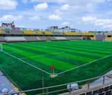 A picture of Progress of works at nakivubo stadium in preparation for AFCON