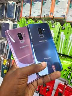 A picture of Samsung Galaxy S9plus 64GB 6GB ram 480k 0758206953 clear camera