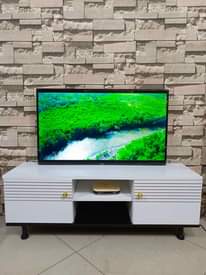 A picture of Hisense smart tv nchi 43 tv show case nzuri na