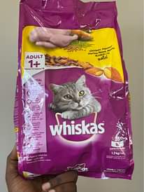 A picture of whiskas dry food for cats 1 2kg