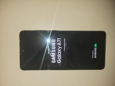 A picture of Samsung Galaxy A71