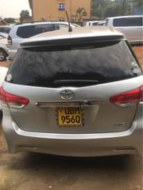 A picture of TOYOTA WISH NEW MODEL 7 Seater Black interior 33 Millions