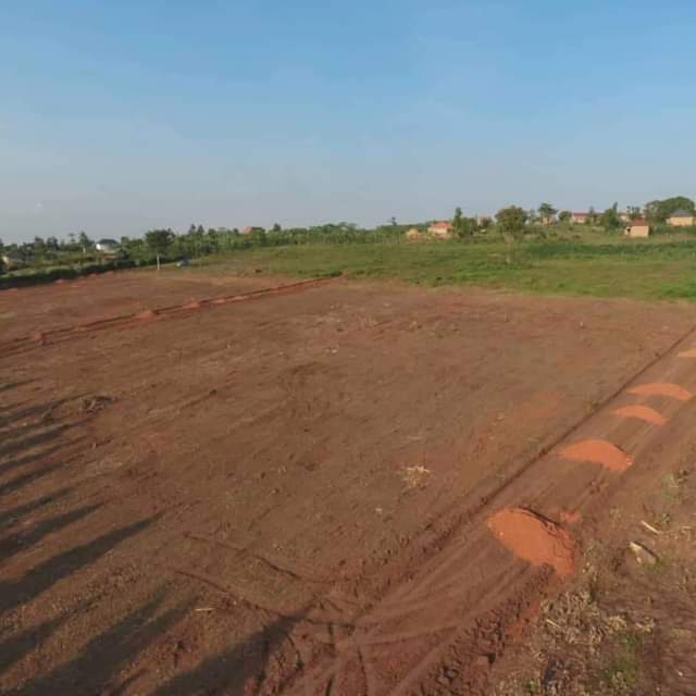A picture of New plots in Kakiri Town.