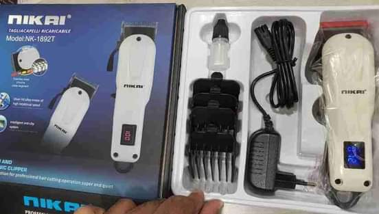 A picture of rechargable hair clippers