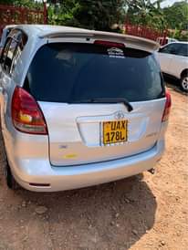 A picture of Toyota spacio 2006 model with gray interior 1.5 cc engine