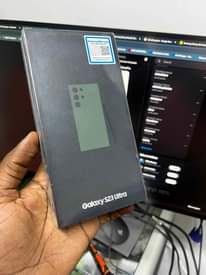 A picture of Samsung galaxy s23 ultra accessible now premium used 256 capacities