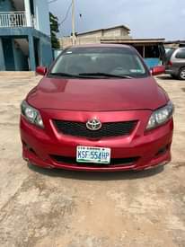 A picture of Registered Toyota Corolla sport 09 engine AC and gear in